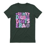 In My Double Digits Era Tenth Birthday Girl T-Shirt in Forest Green - back view
