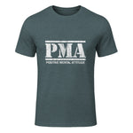 Attitude mentale positive. PMA in Dark Heather - front view