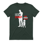Vater Tochter Partnerlook Vatertag Papa Tochter in Forest Green - back view