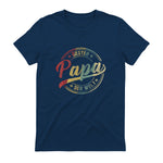 Bester Papa Der Welt Vatertagsgeschenk in Navy - back view