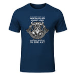 Manchmal brauchst Du eine Axt Son of Odin Valhalla in Navy - front view