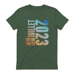 I Have Two Titles Dad And Grandad Funny Father's Day Gift Copy in Military Green - back view