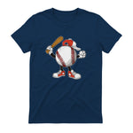 Baseball Boy T-Shirt in Navy - back view
