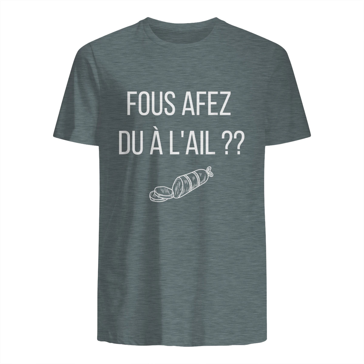 Fous afez du a l'ail in Dark Heather - back view