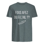 Fous afez du a l'ail in Dark Heather - back view