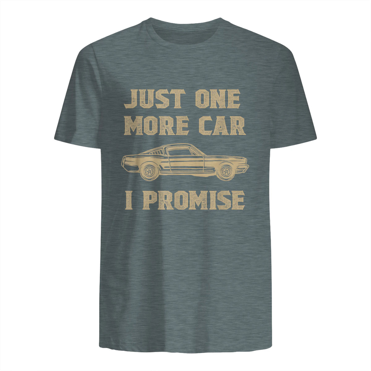 Design for Car Lovers & Mechanics One More Car Part Promise in Dark Heather - back view