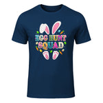 Egg Hunt Squad Bunny Happy Easter Day in Navy - front view