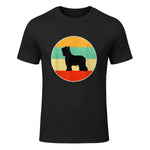 Chemise Briard, Maman chien Papa chien Love-r Gift in Black - front view