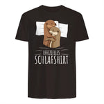 Offizielles Schlafshirt Otter Schlafanzug Seeotter in Dark Chocolate - back view