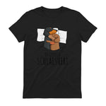 Offizielles Schlafshirt Dackel Hund Dachshund Teckel in Black - back view