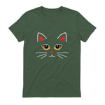 Costume de chat mignon amant de chat in Military Green - back view