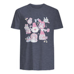 Sanrio My Melody Sweet Pink Tea Party in Heather Navy - back view