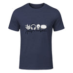 Autism Awareness Acceptance Shirt Support Mom Women Kid in Heather Navy - front view