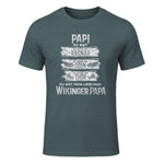 Wikinger Papa Vater Ragnar Thor Odin in Dark Heather - front view