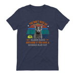 Chat – You Don't Need an Alarm Clock, Anymore, bleu russe in Heather Navy - back view