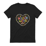 Inclusion Matters Special Education Teacher Autism Awareness in Black - back view