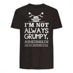 I'm not always grumpy, sometimes I'm on my in Dark Chocolate - back view