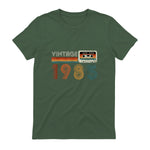 Cassette rétro Vintage 1985 en édition limitée Birthday 39 in Military Green - back view