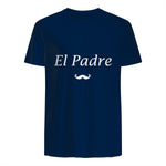 Amour Humour fête des père Super Papa EL Padre in Navy - back view