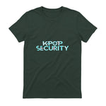 K-Pop Security Concert Staff T-Shirt in Forest Green - back view