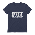 Attitude mentale positive. PMA in Heather Navy - back view