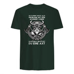 Manchmal brauchst Du eine Axt Son of Odin Valhalla in Forest Green - back view