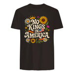 No King in America T-Shirt in Dark Chocolate - back view