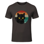Chats Vintage Cat I Style rétro Chats noirs in Dark Chocolate - front view
