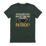 Alors on n'attend Pas Patrick in Forest Green - back view