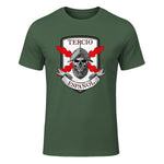 Tercero español. Soldado Calavera in Military Green - front view
