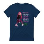 Kawaii Anime Girl Kawaii Clothes Anime Clothing Goth Girl in Navy - back view
